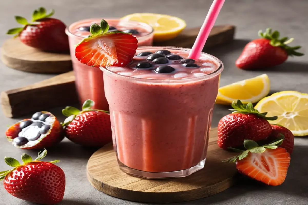 Strawberry Açaí Refresher Recipe 