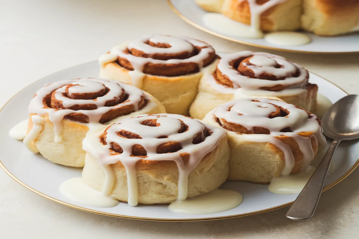 Cinnamon Rolls with Heavy Cream