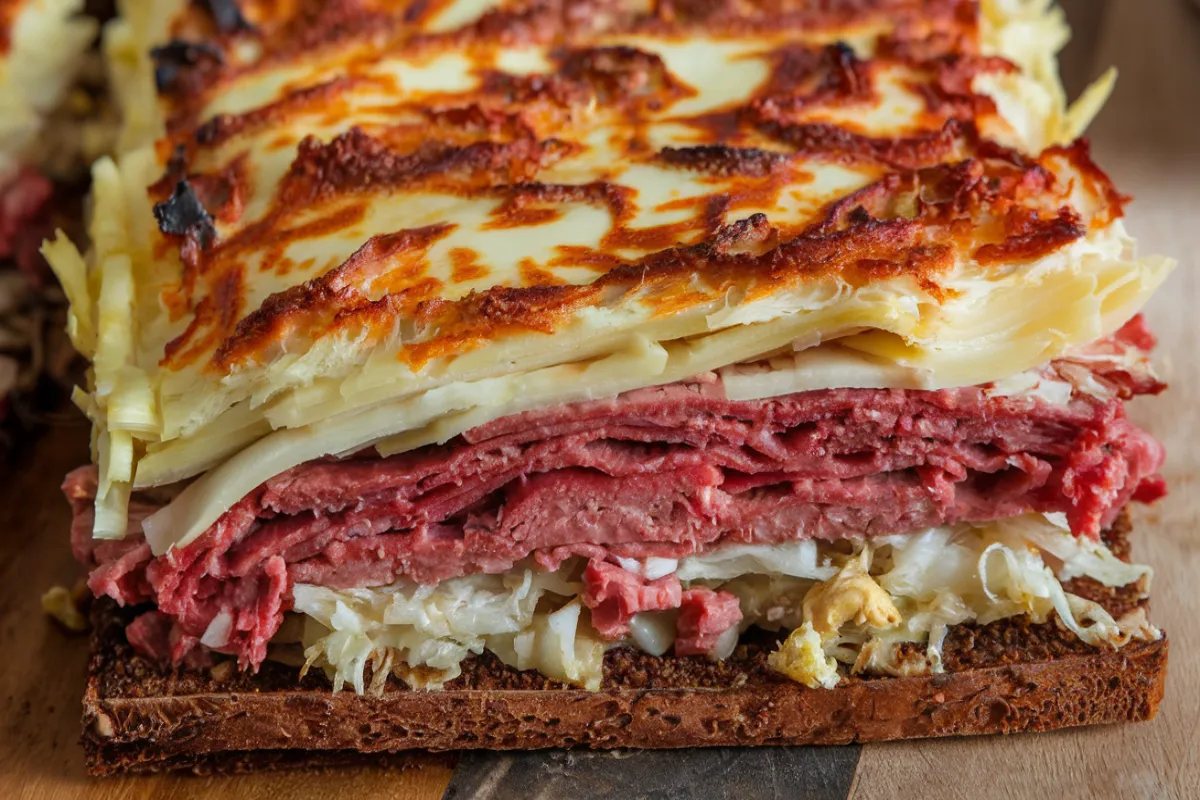 Homemade Reuben Bake