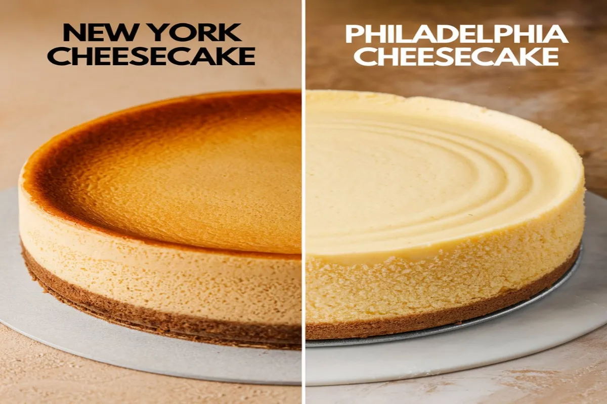 What is the Difference Between New York Cheesecake and Philadelphia Cheesecake?