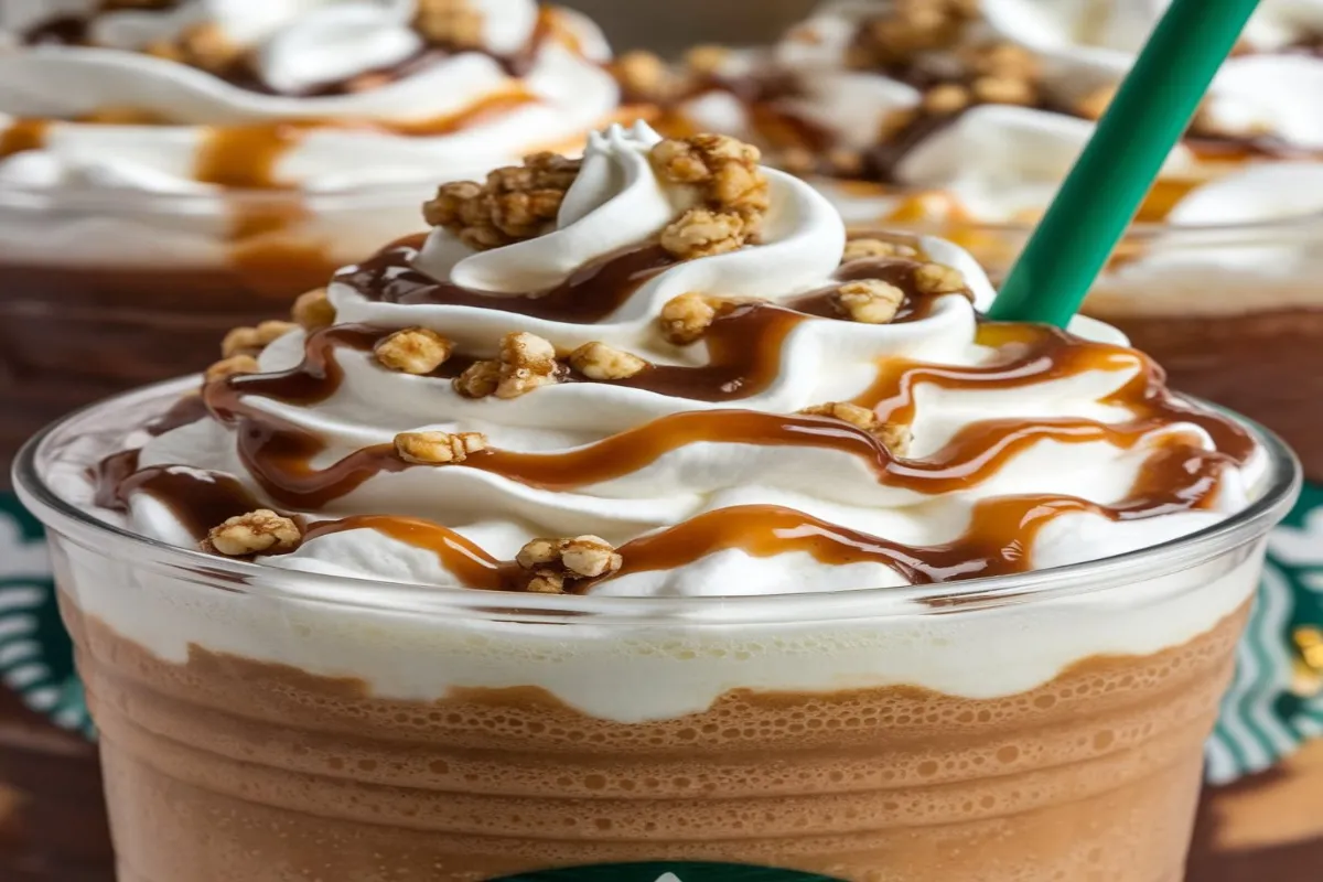 Starbucks Caramel Ribbon Crunch Frappuccino