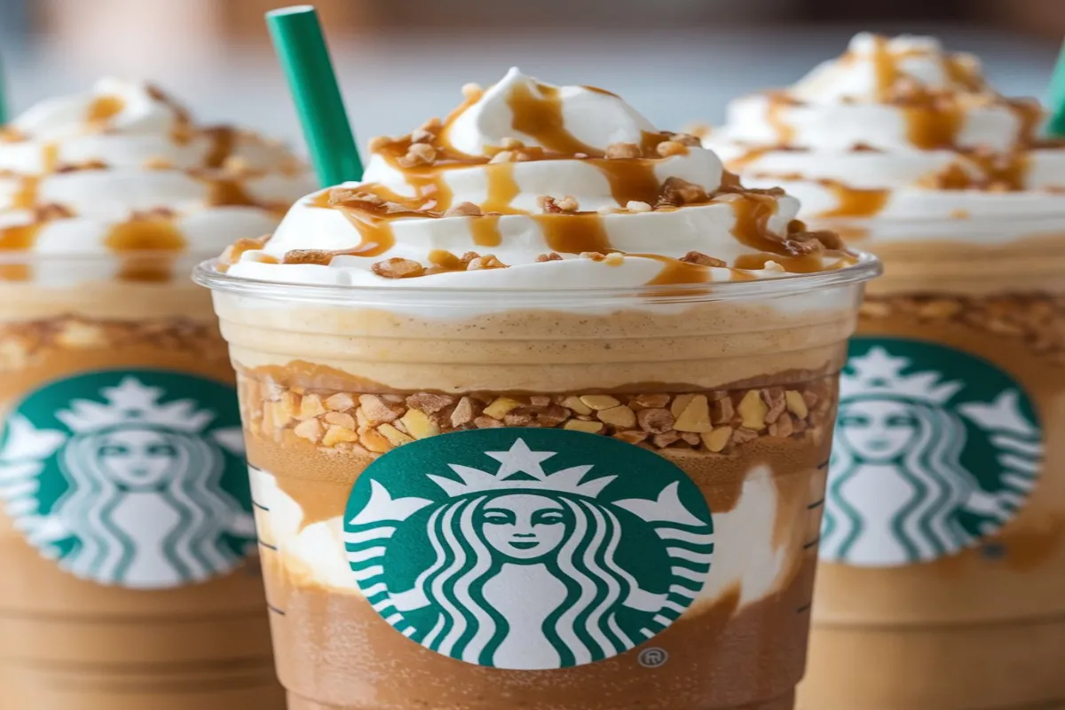 Starbucks Caramel Ribbon Crunch Frappuccino