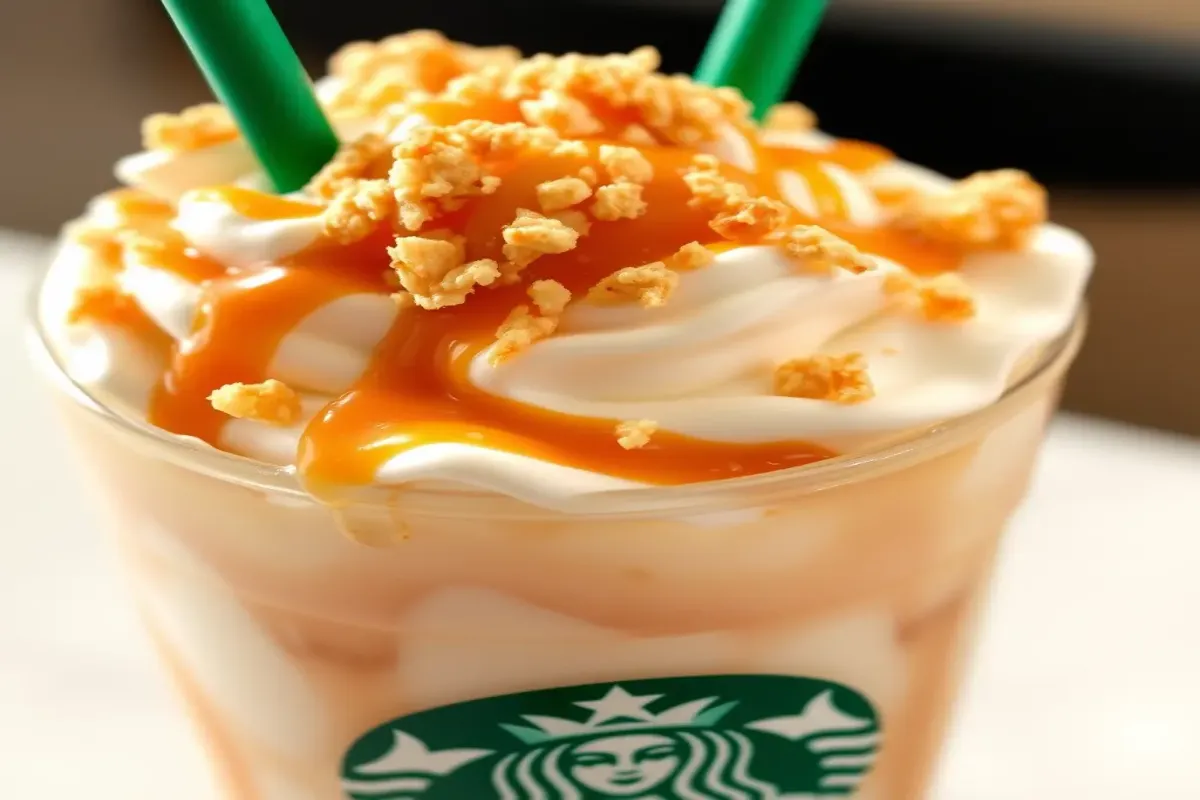 Starbucks Caramel Ribbon Crunch Frappuccino